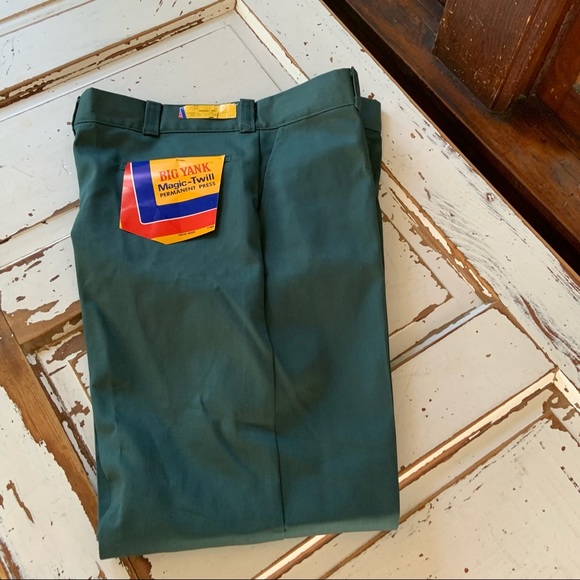 Deadstock Vintage 1970’s Big Yank Work Pants - Picture 1 of 11